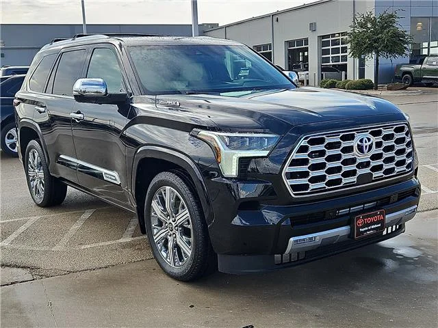 Used 2024 Midnight Black Metallic Toyota Capstone (A10) 4x4 image 5