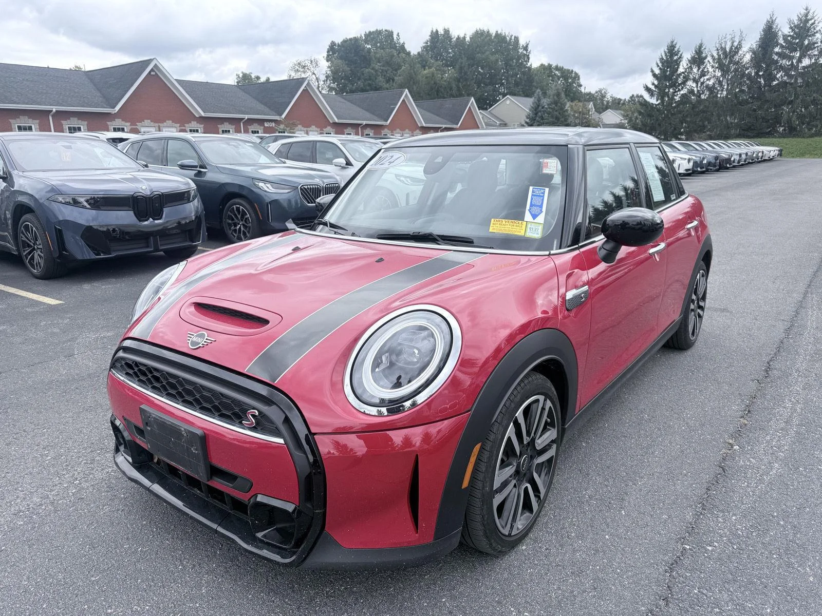 Used 2024 Chili Red MINI Cooper S image 3