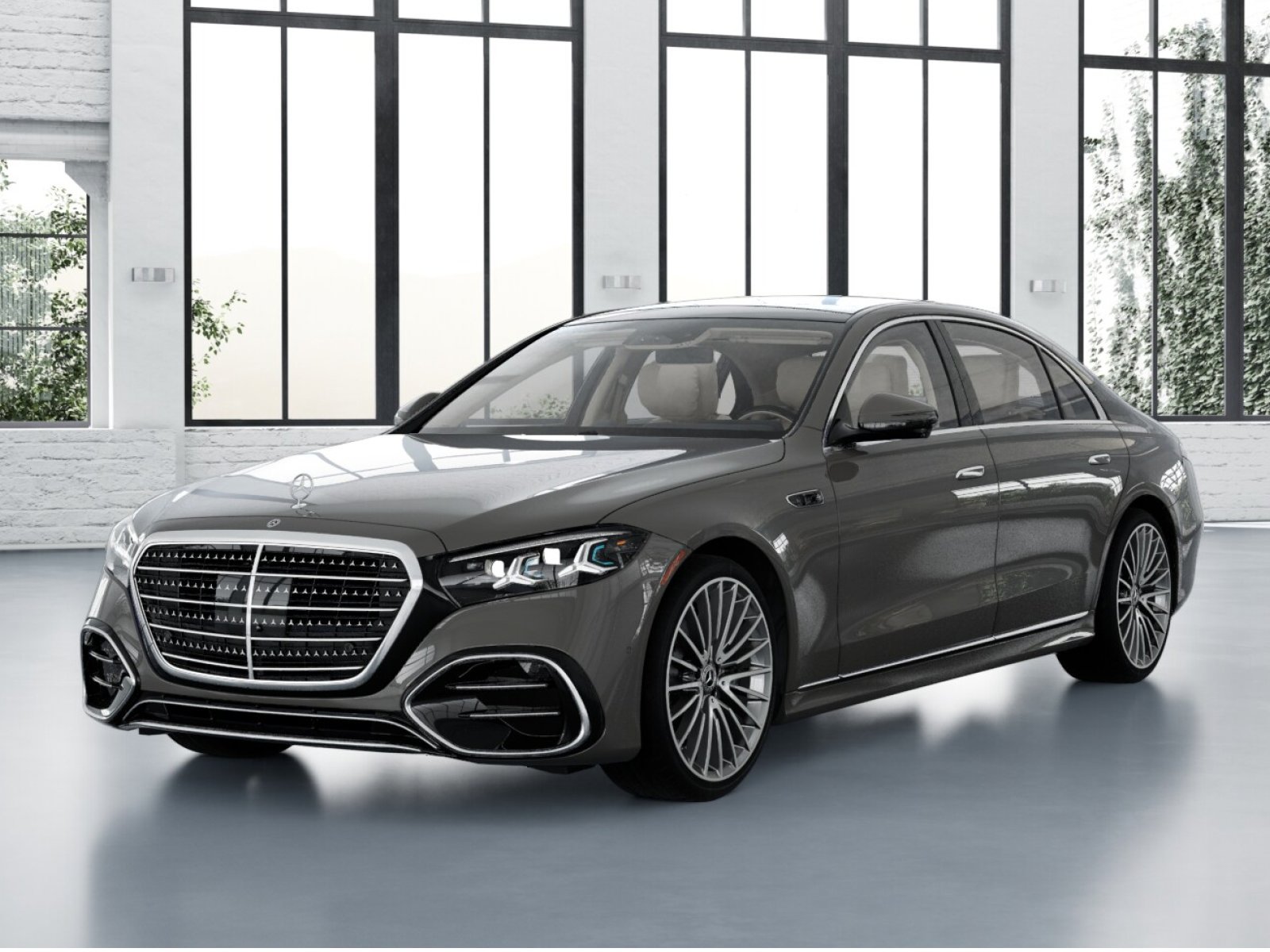 New 2027 Warm Grey Non-Metallic Mercedes-Benz S 500 image 1