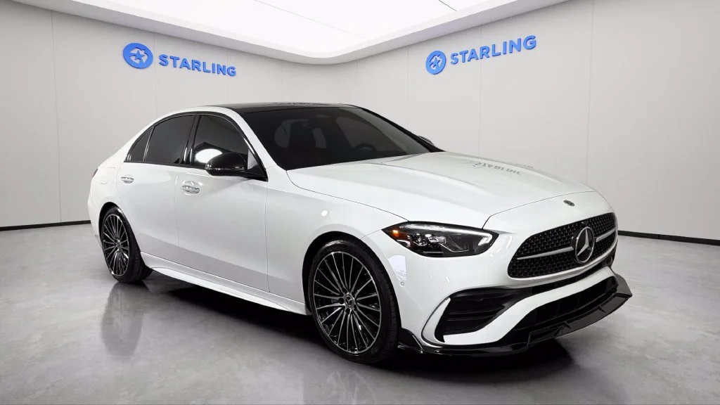 Used 2024 White Mercedes-Benz C 300 image 14