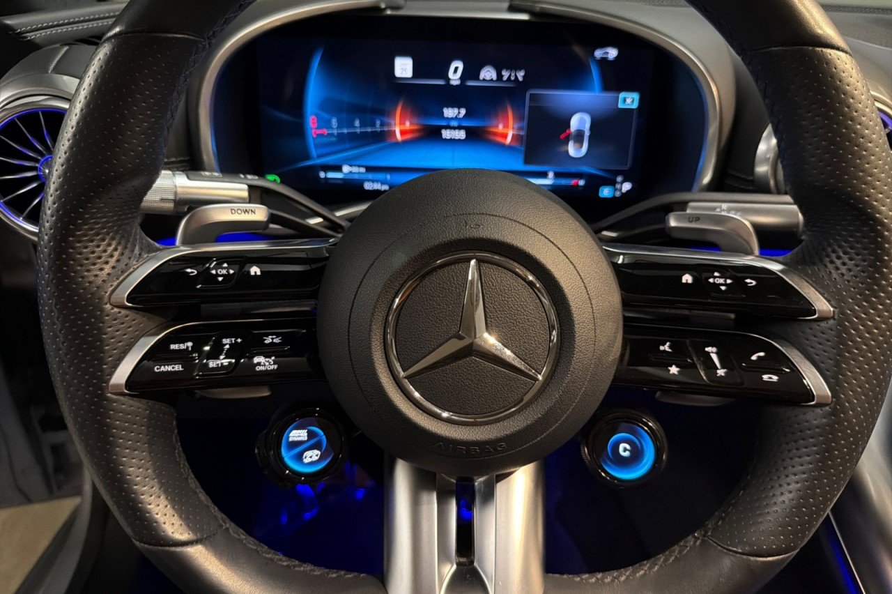 Certified Used 2022 Cirrus Silver Metallic Mercedes-Benz AMG® SL 55 image 23