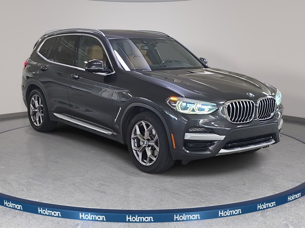 Certified Used 2021 Dark Graphite Metallic BMW xDrive30i image 4