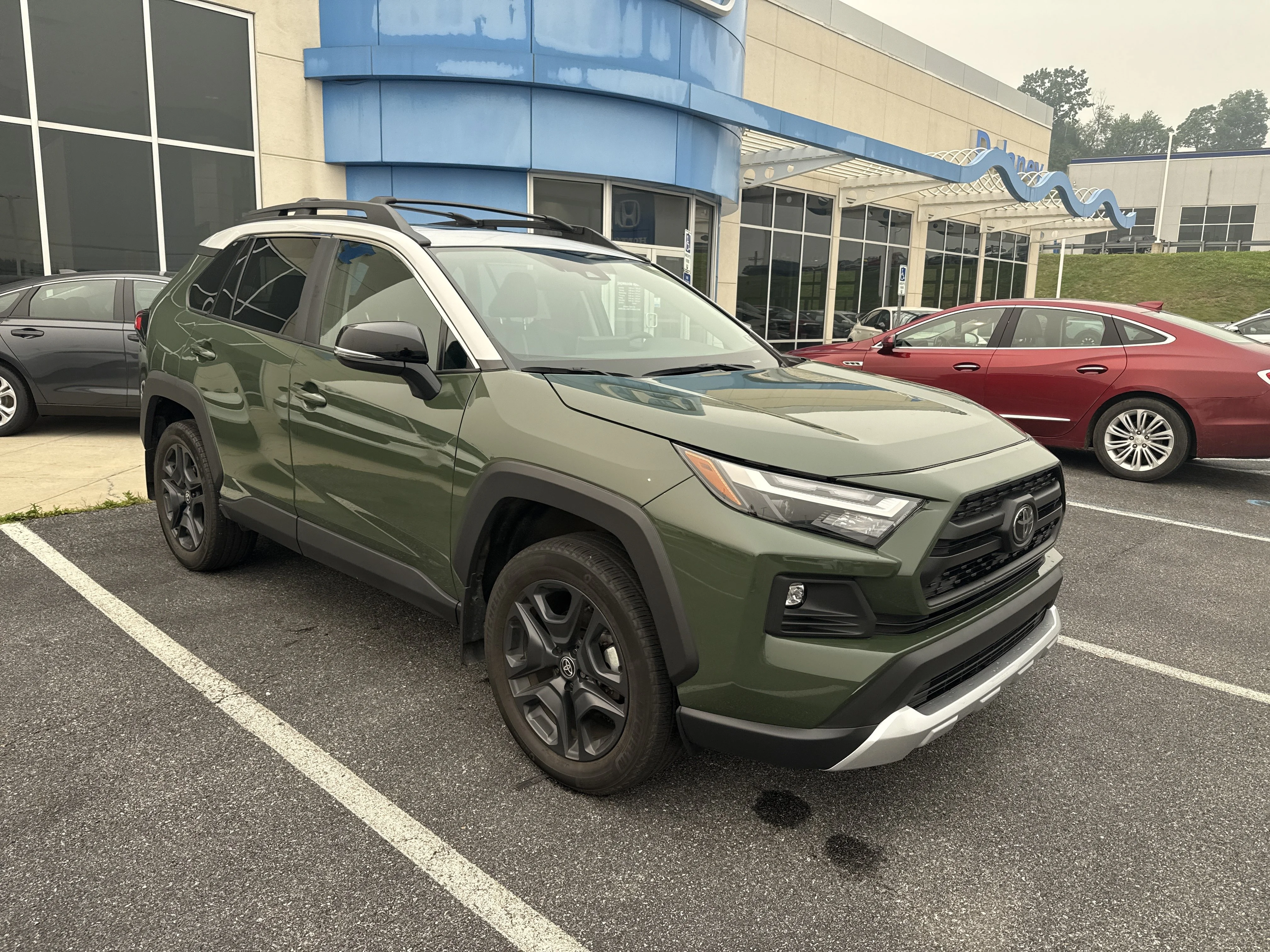 Used 2024 Army Green/Ice Edge Toyota Adventure image 1