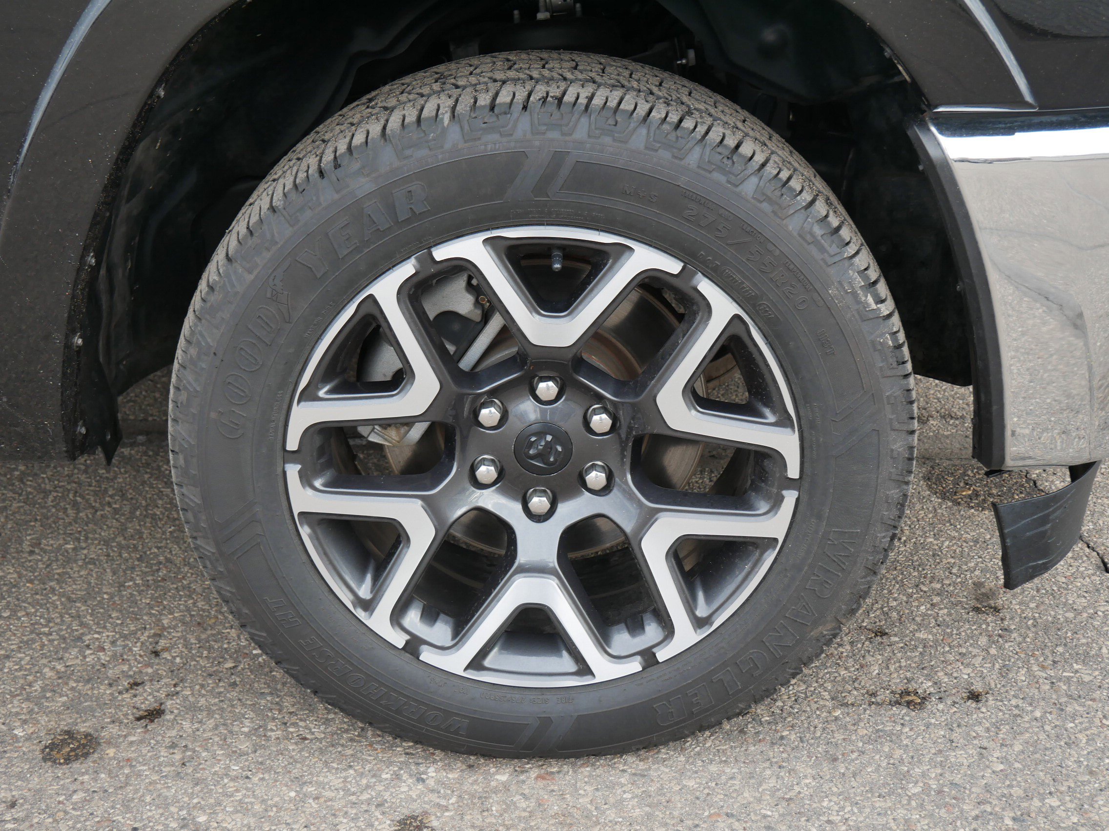 Used 2025 Diamond Black Crystal Pearlcoat Ram Laramie image 9