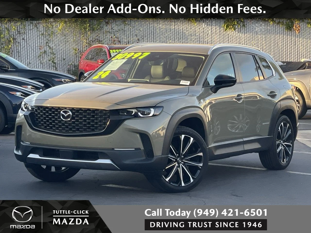 Used 2024 Zircon Sand Metallic Mazda 2.5 Turbo image 1