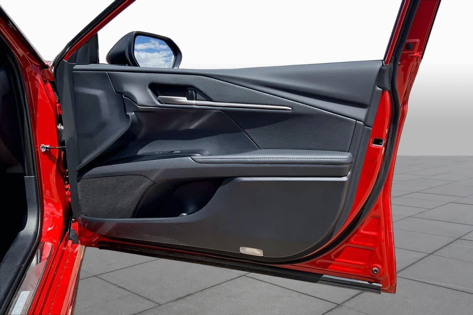 Used 2025 Supersonic Red/Midnight Black Metallic Toyota XSE image 23