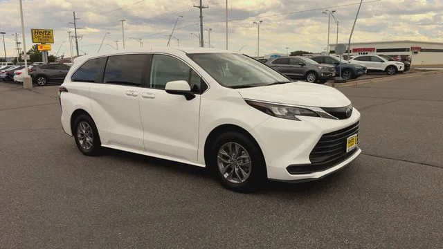 Used 2024 White Toyota LE image 2