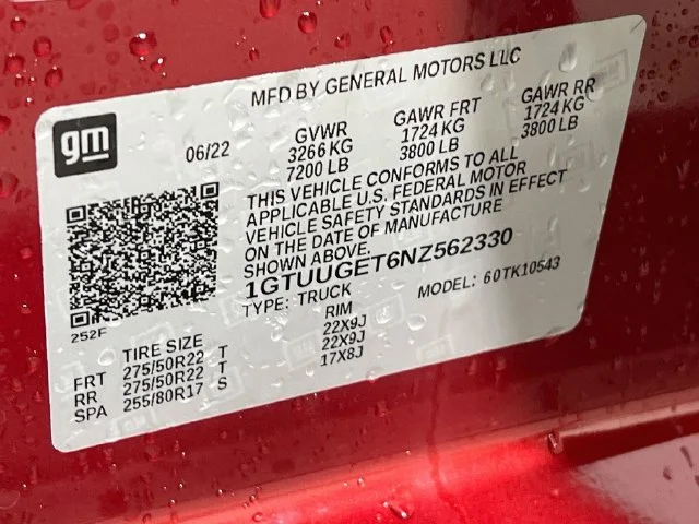 Used 2022 Red GMC Denali image 31