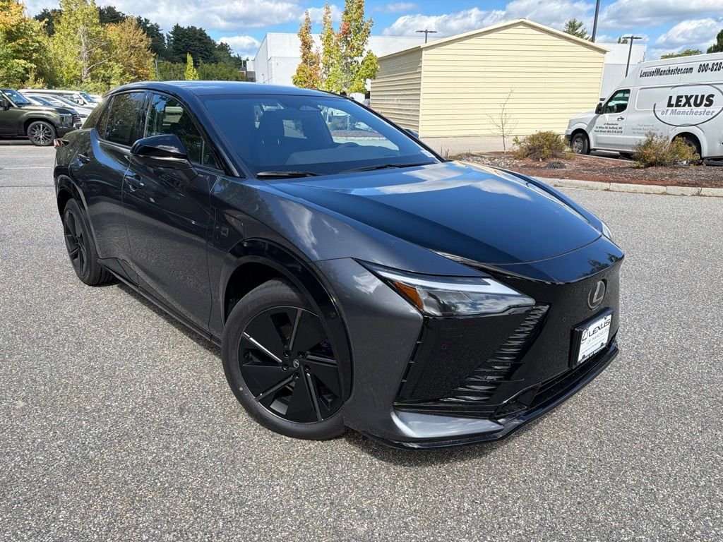 New 2026 Cloudburst Gray and Black Onyx Lexus  550e F SPORT AWD image 3