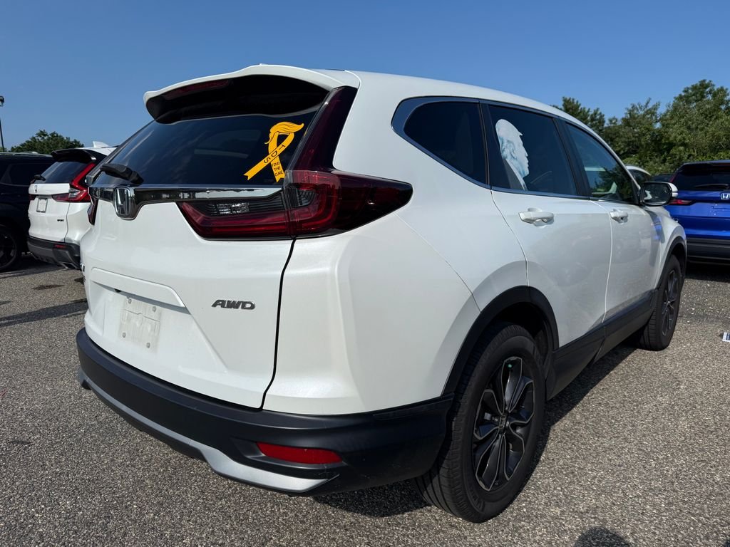 Certified Used 2021 Platinum White Pearl Honda EX-L image 3