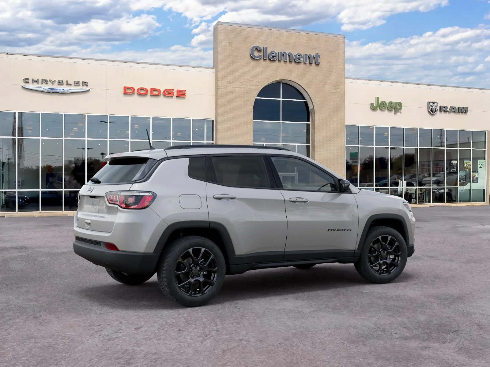 New 2026 Silver Zynith Metallic Clear-Coat Exterior Paint Jeep Latitude image 33