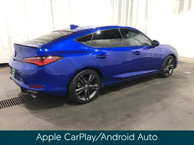 Used 2024 Apex Blue Pearl Acura A-Spec Package image 3