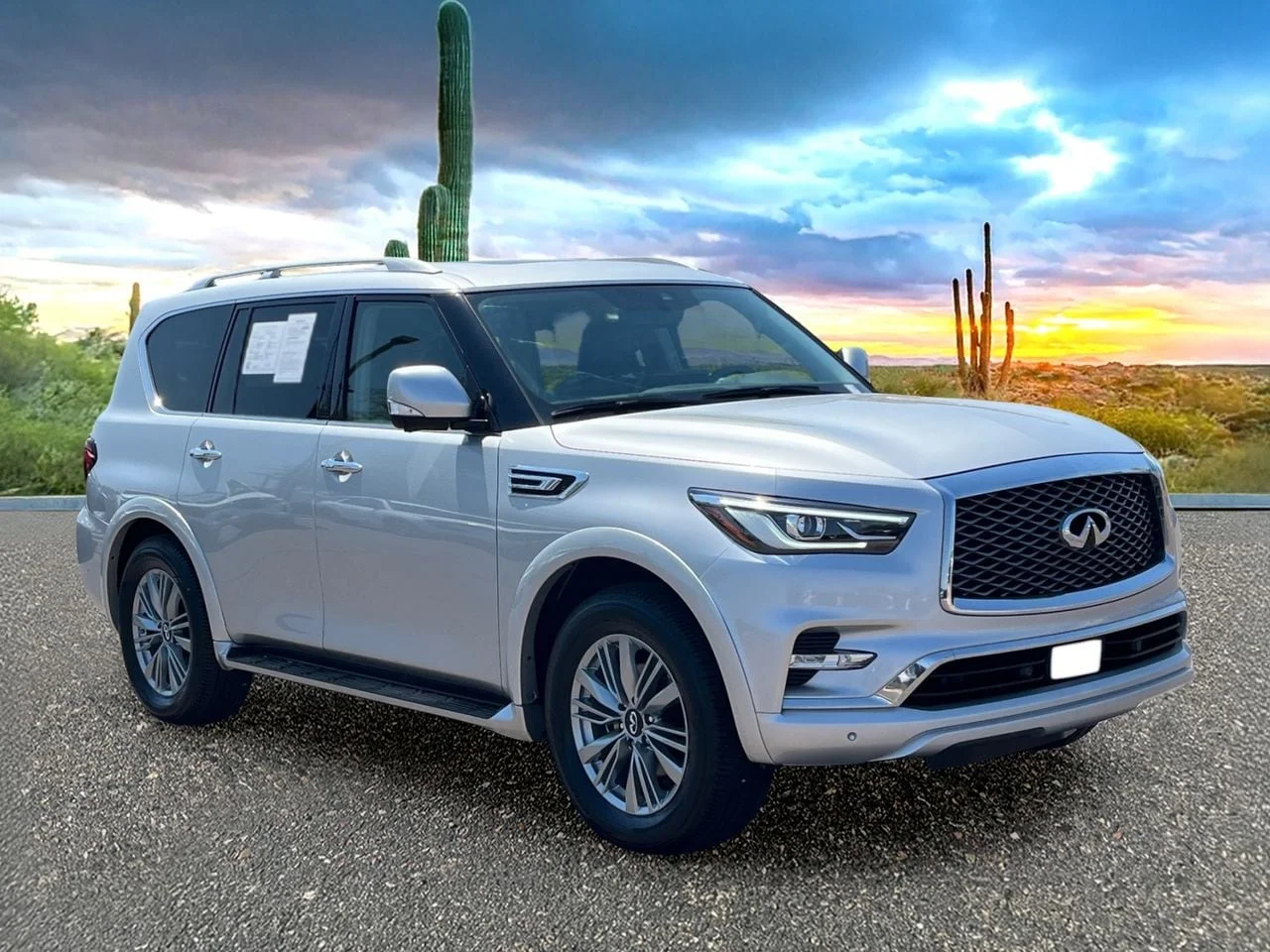 Used 2022 Liquid Platinum INFINITI Luxe image 7