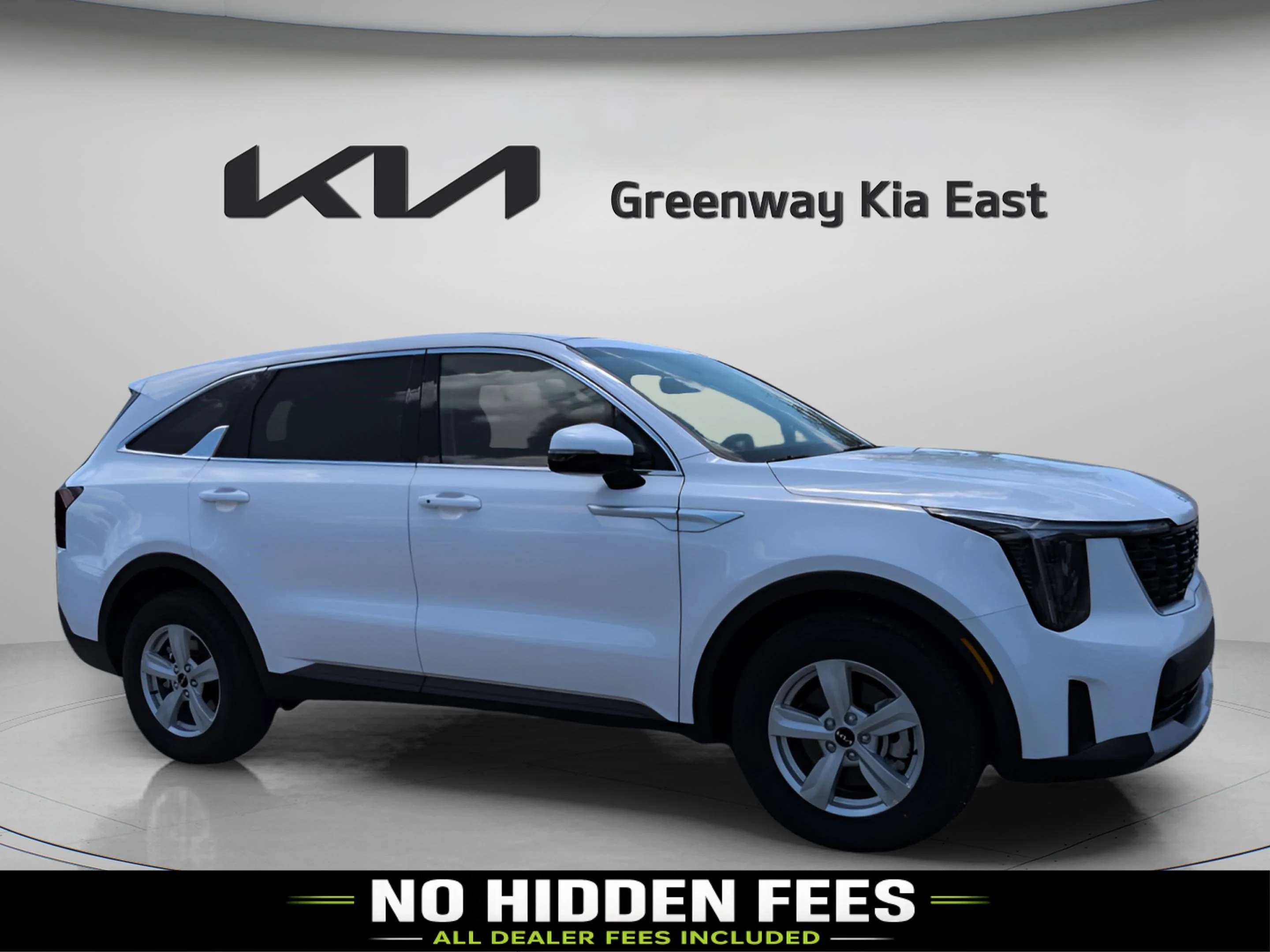New 2026 Glacial White Kia LX image 1