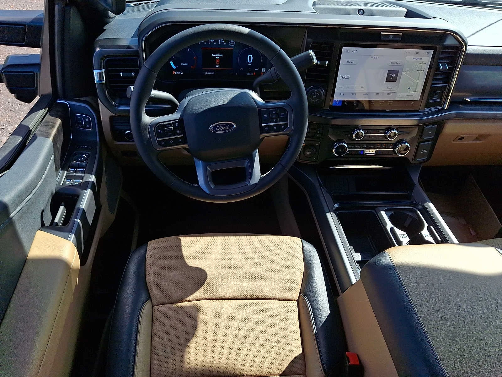 New 2026 Carbonized Gray Metallic Ford LARIAT image 9