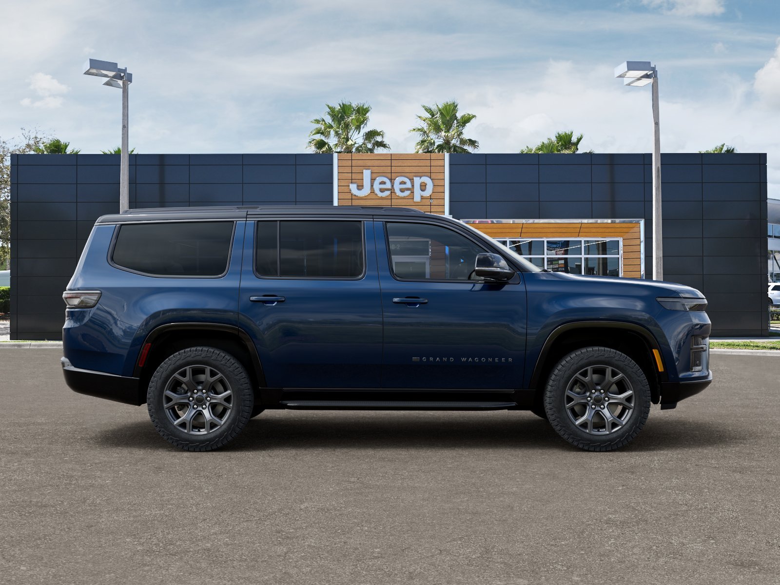 New 2026 Fathom Blue Pearl-Coat Exterior Paint (Late Availability) Jeep Grand Wagoneer image 21