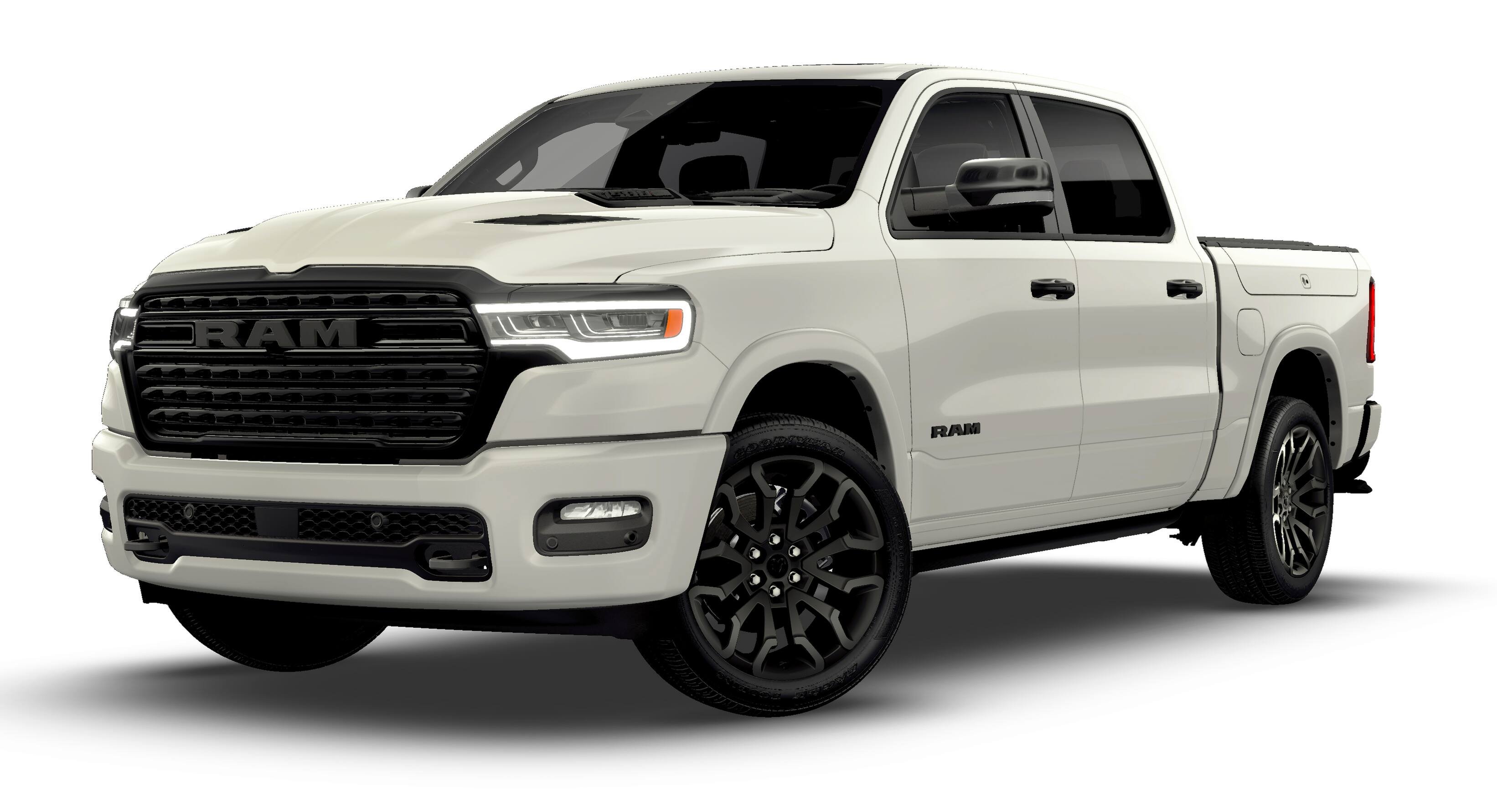 New 2026 Ivory White Tri-Coat Pearl-Coat Exterior Paint RAM Limited image 13