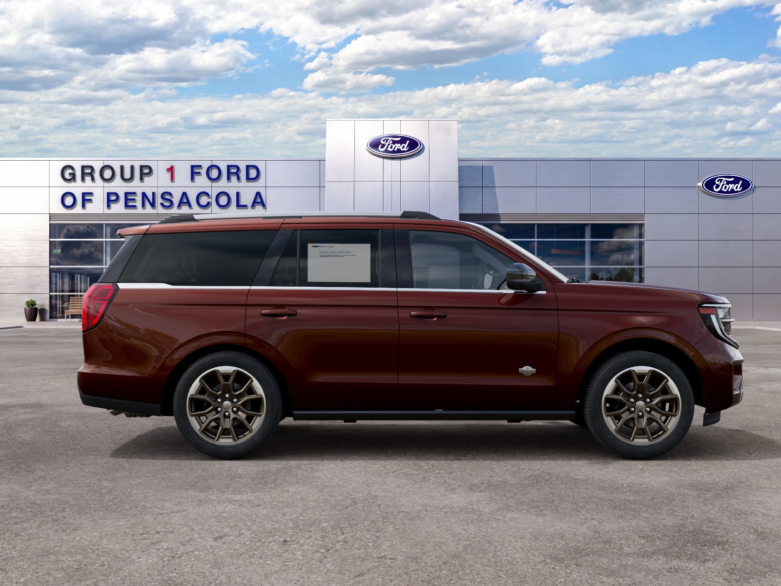 New 2027 Bronze Fire Metallic Tinted Clearcoat Ford King Ranch® image 5