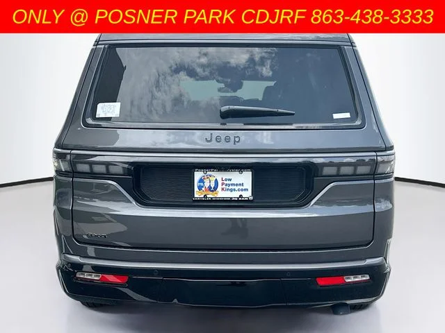 New 2026 Baltic-Gray Metallic Clear-Coat Exterior Paint Jeep Grand Wagoneer image 6
