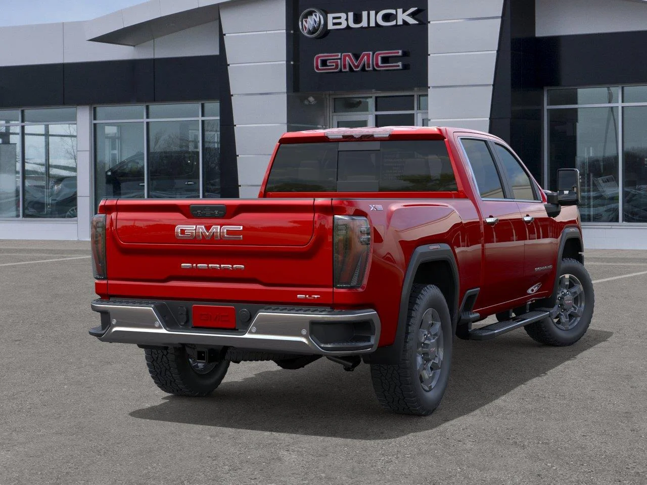 New 2026 Volcanic Red Tintcoat GMC SLT image 4