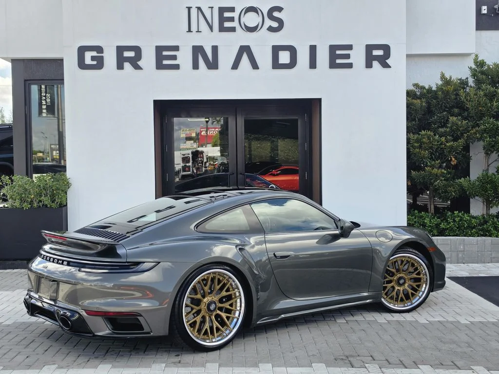 Used 2022 Green Porsche Turbo image 3
