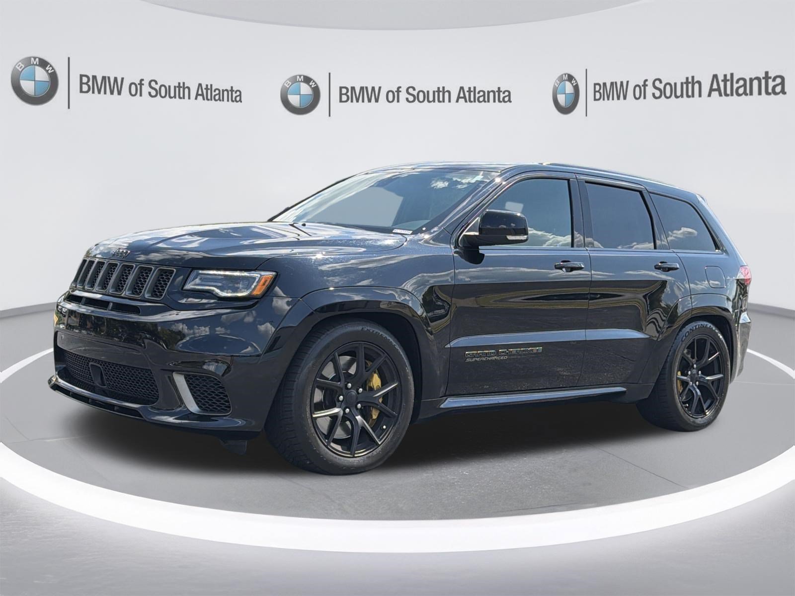 Used 2019 Diamond Black Crystal Pearlcoat Jeep Trackhawk image 19