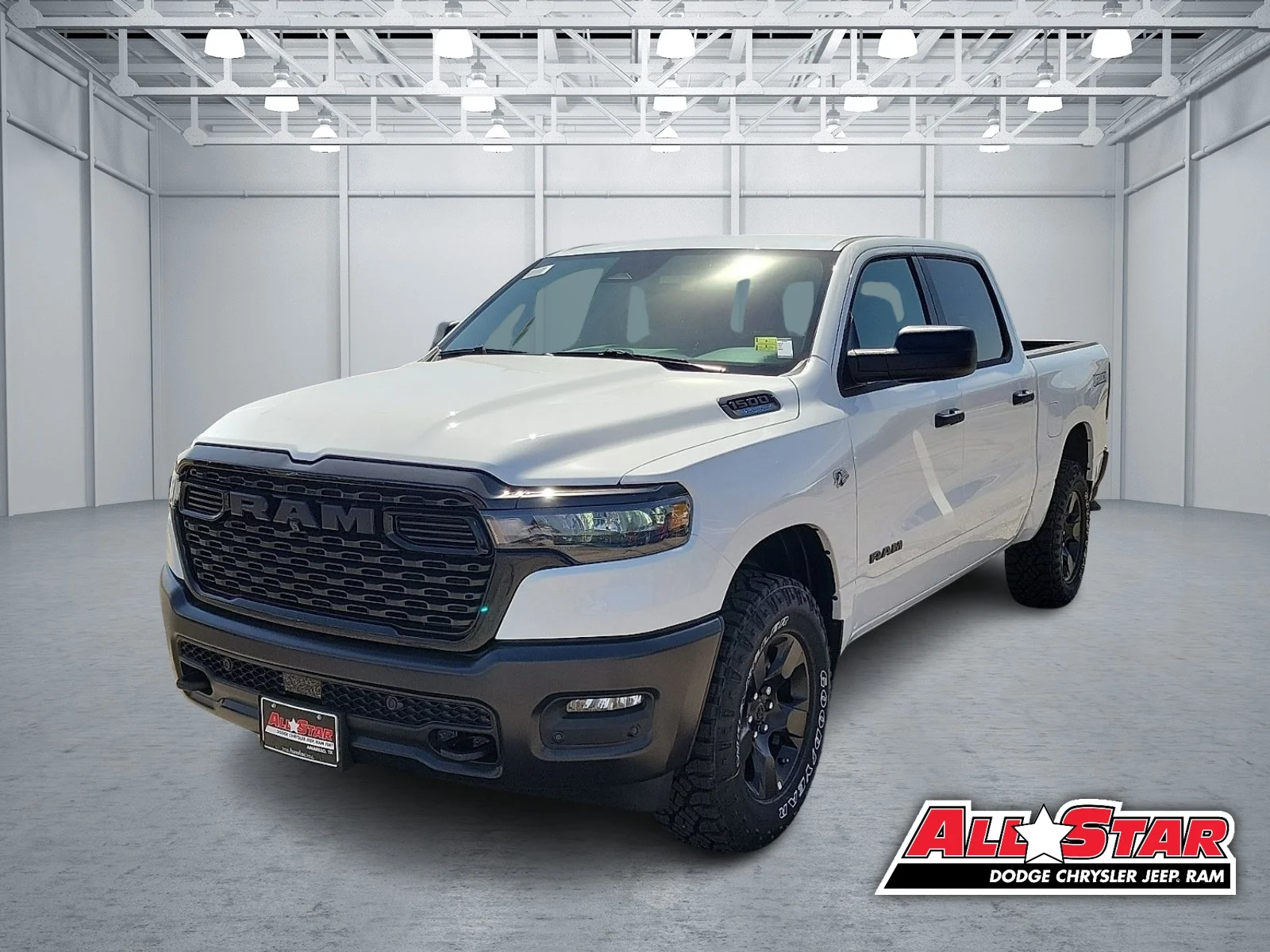 New 2026 Bright White Ram WARLOCK CREW CAB 4X4 5