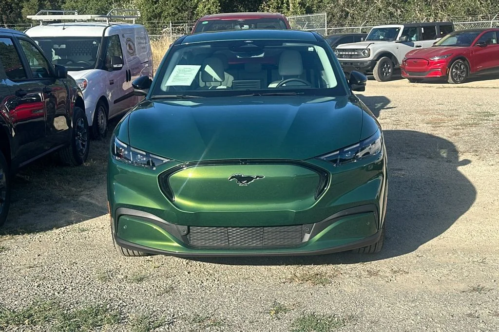 Used 2025 Green Metallic Ford Premium image 3