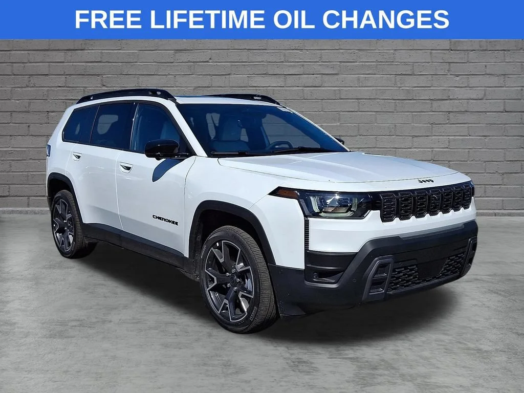 New 2026 Bright White Clearcoat Jeep Overland image 1