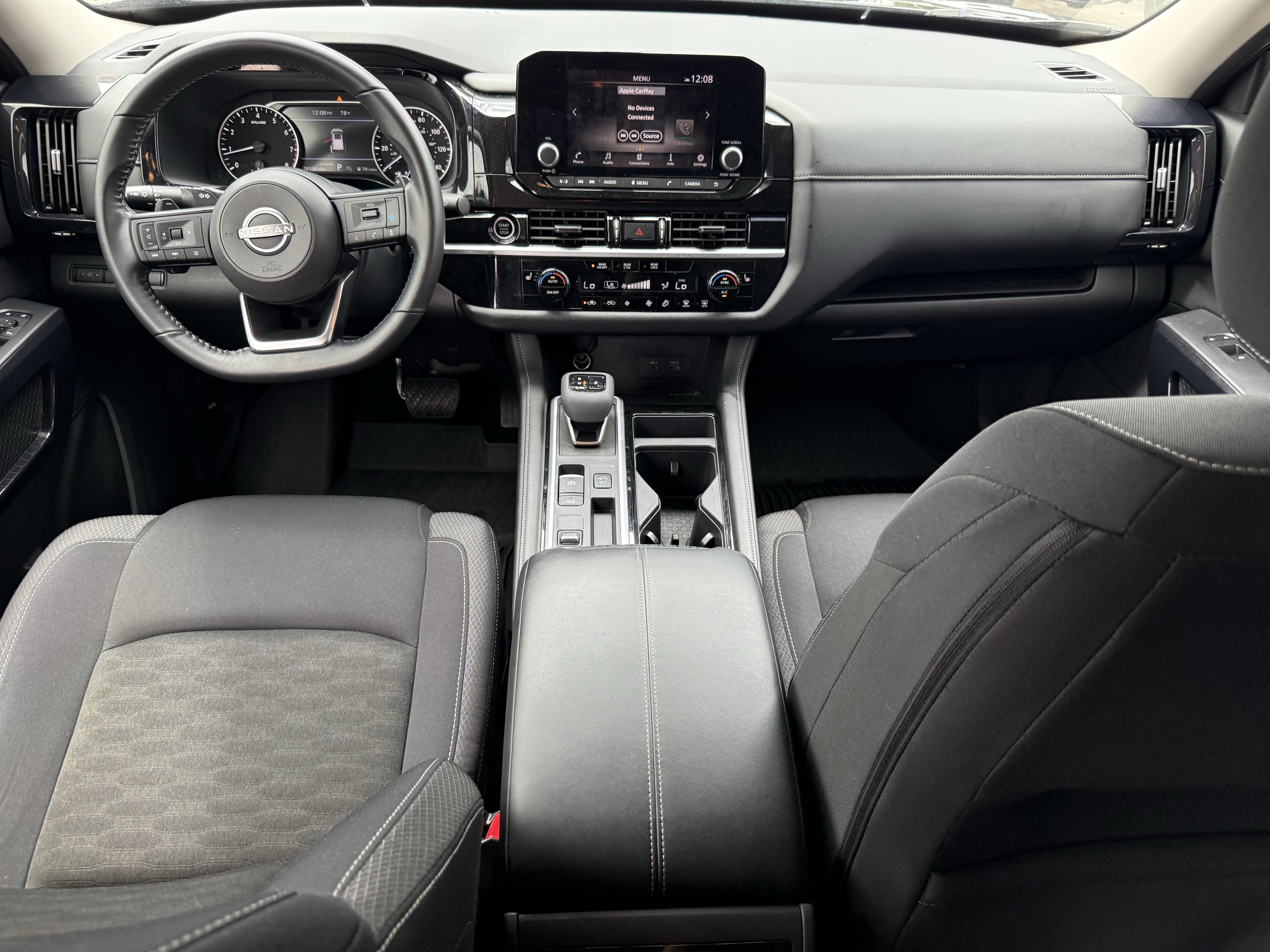 Used 2024 Super Black Nissan SV image 12