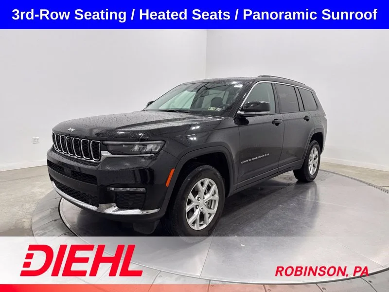 Used 2023 Black Jeep Limited image 3