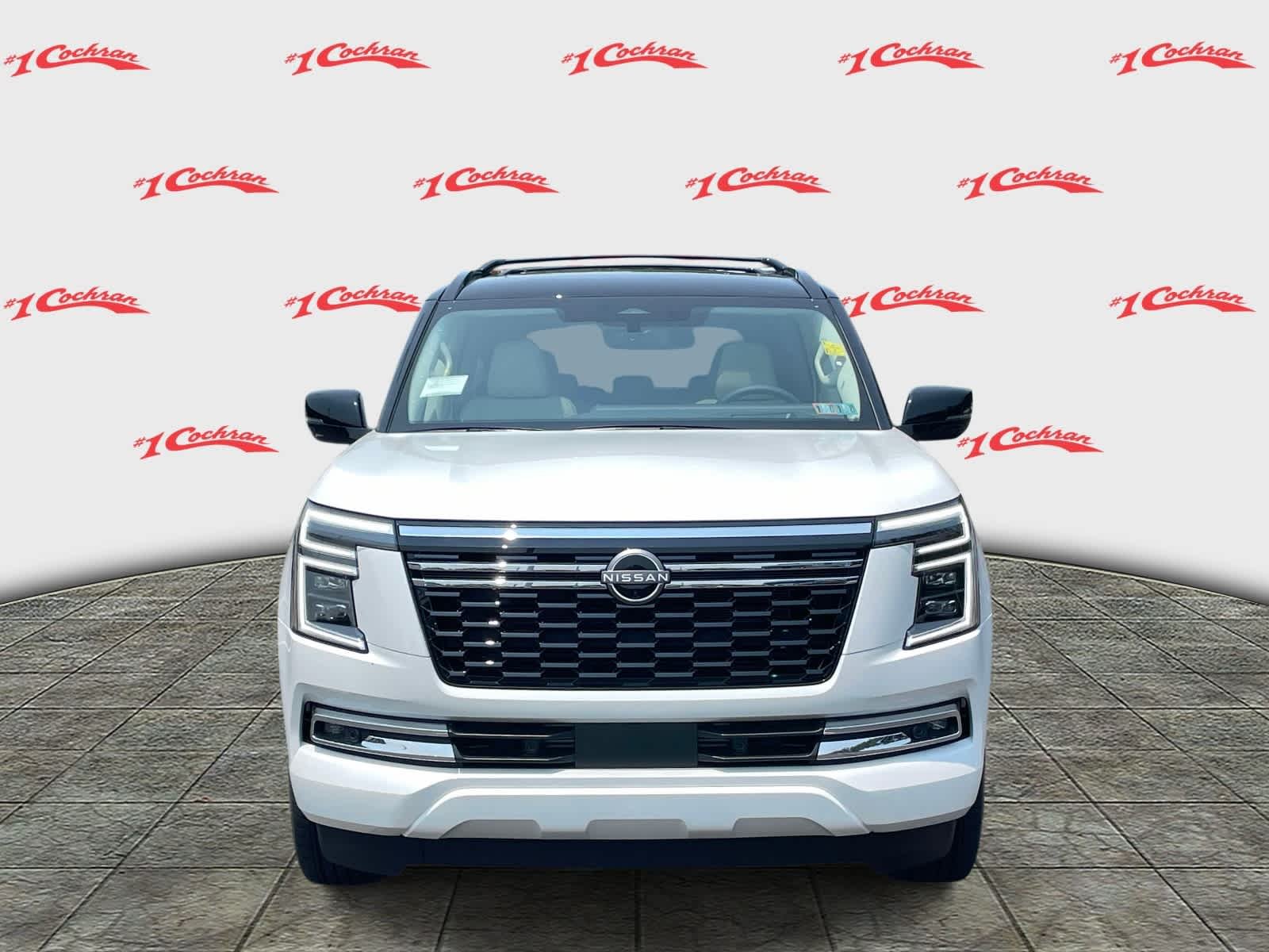 New 2026 Everest White Pearl Tricoat/Super Black Nissan Platinum Reserve image 12