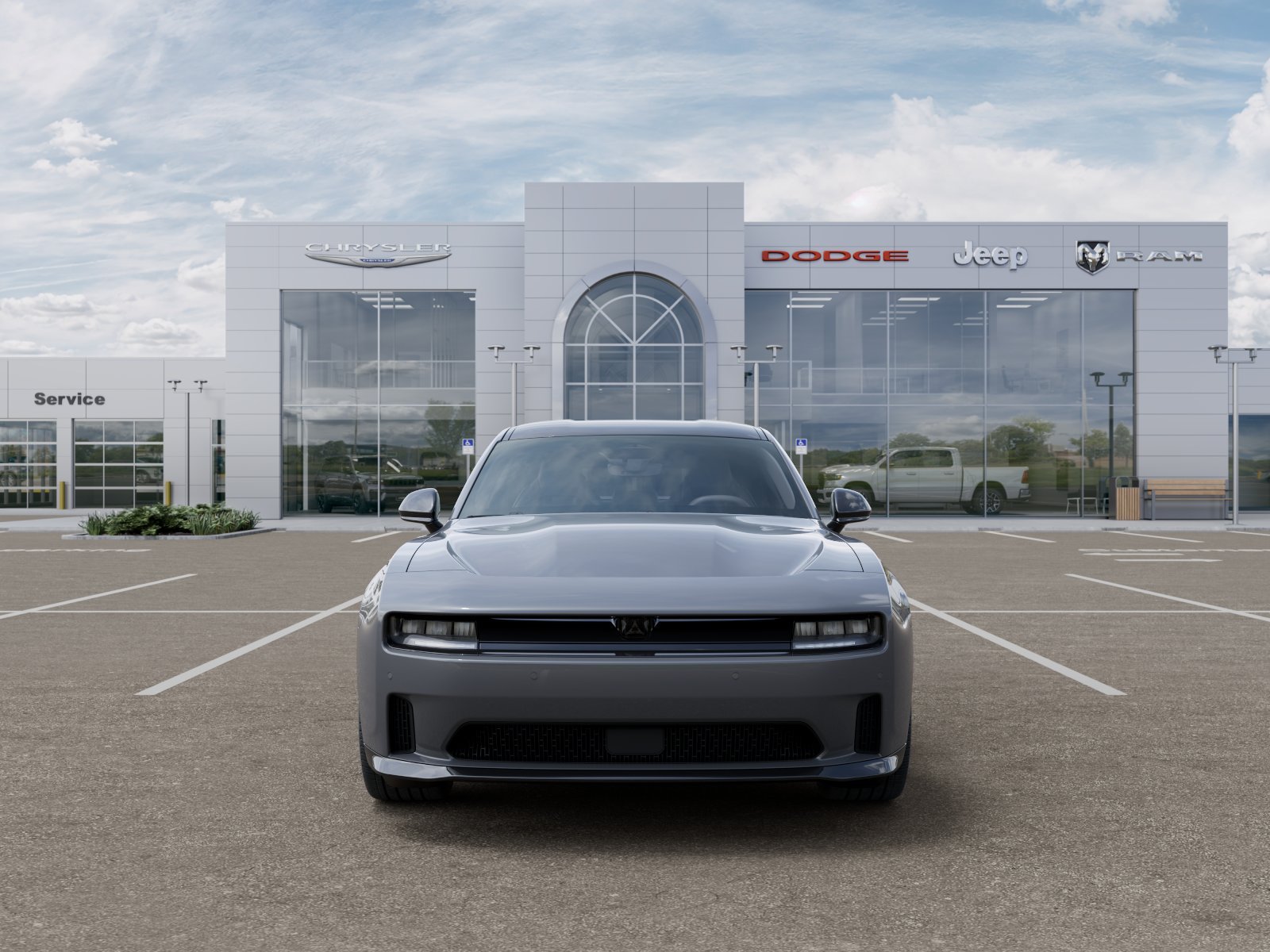 New 2026 Destroyer Gray Exterior Paint Dodge R/T Scat Pack image 32