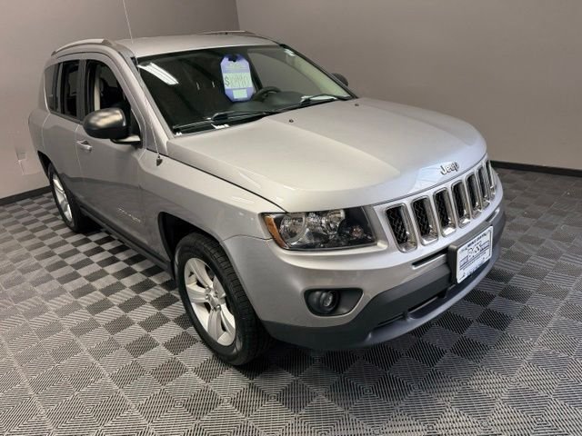 Used 2016 Jeep Compass Sport with VIN 1C4NJDBB3GD566259 for sale in Sheffield, OH