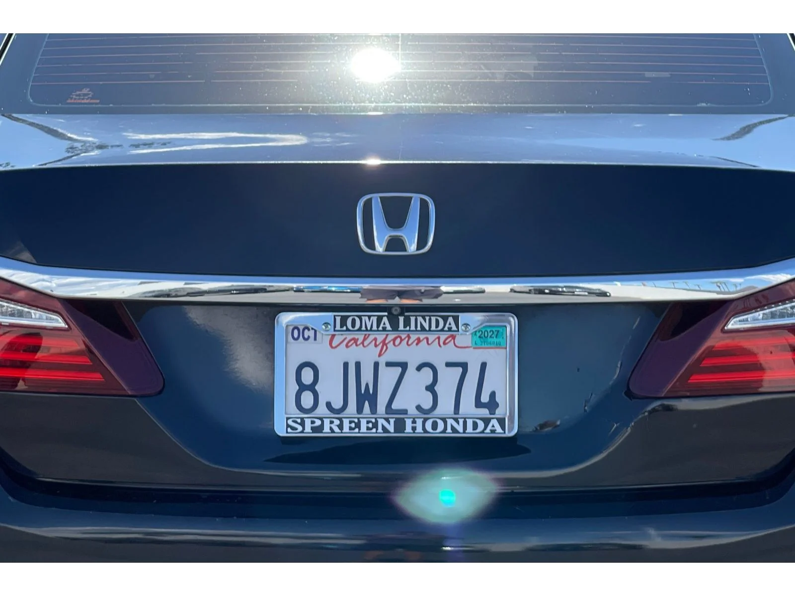 Used 2017 Crystal Black Pearl Honda LX image 15