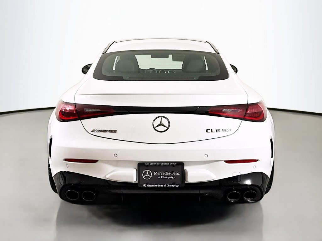 New 2026 MANUFAKTUR Moonlight White Metallic Mercedes-Benz AMG® CLE 53 4MATIC+ Coupe image 39