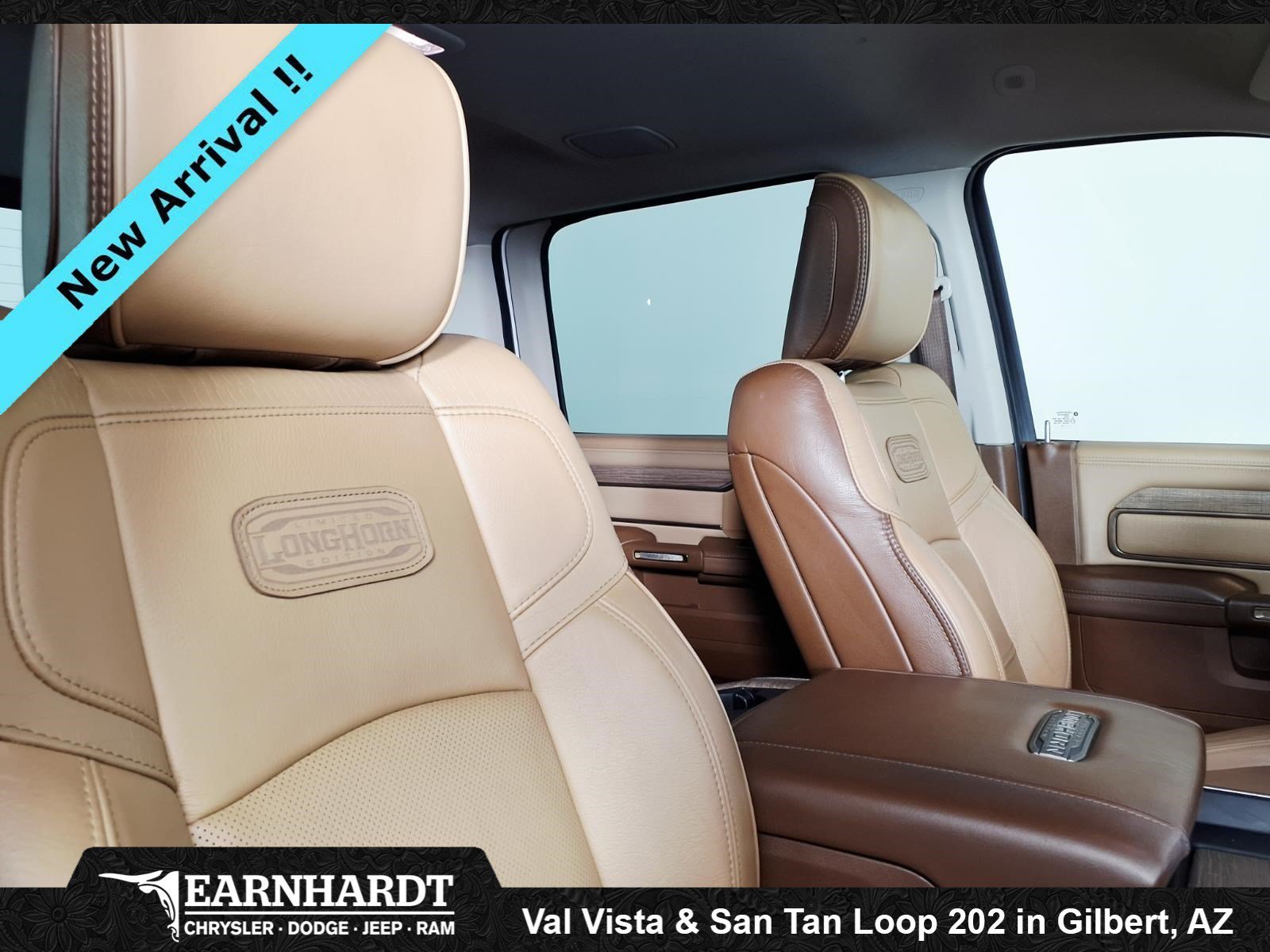 Used 2024 Bright White Clearcoat Ram Longhorn image 10