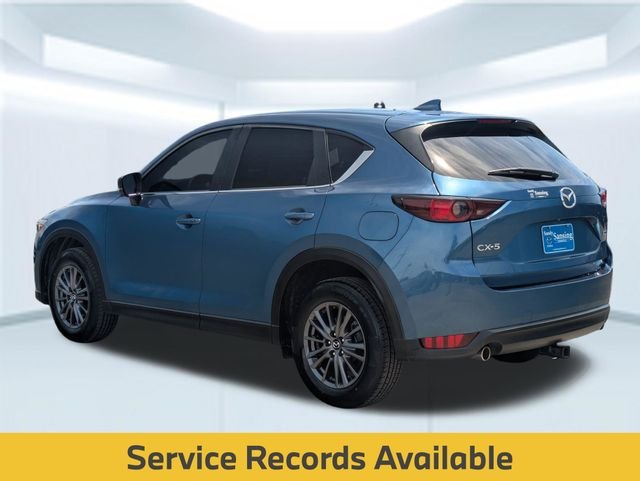 Used 2021 Blue Mazda Touring image 4