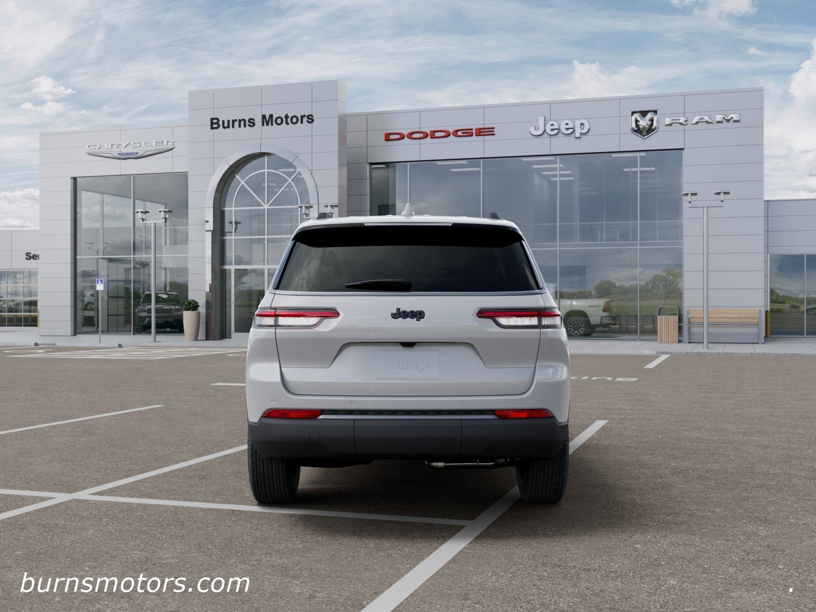 New 2026 Bright White Clear-Coat Exterior Paint Jeep Laredo Altitude image 7