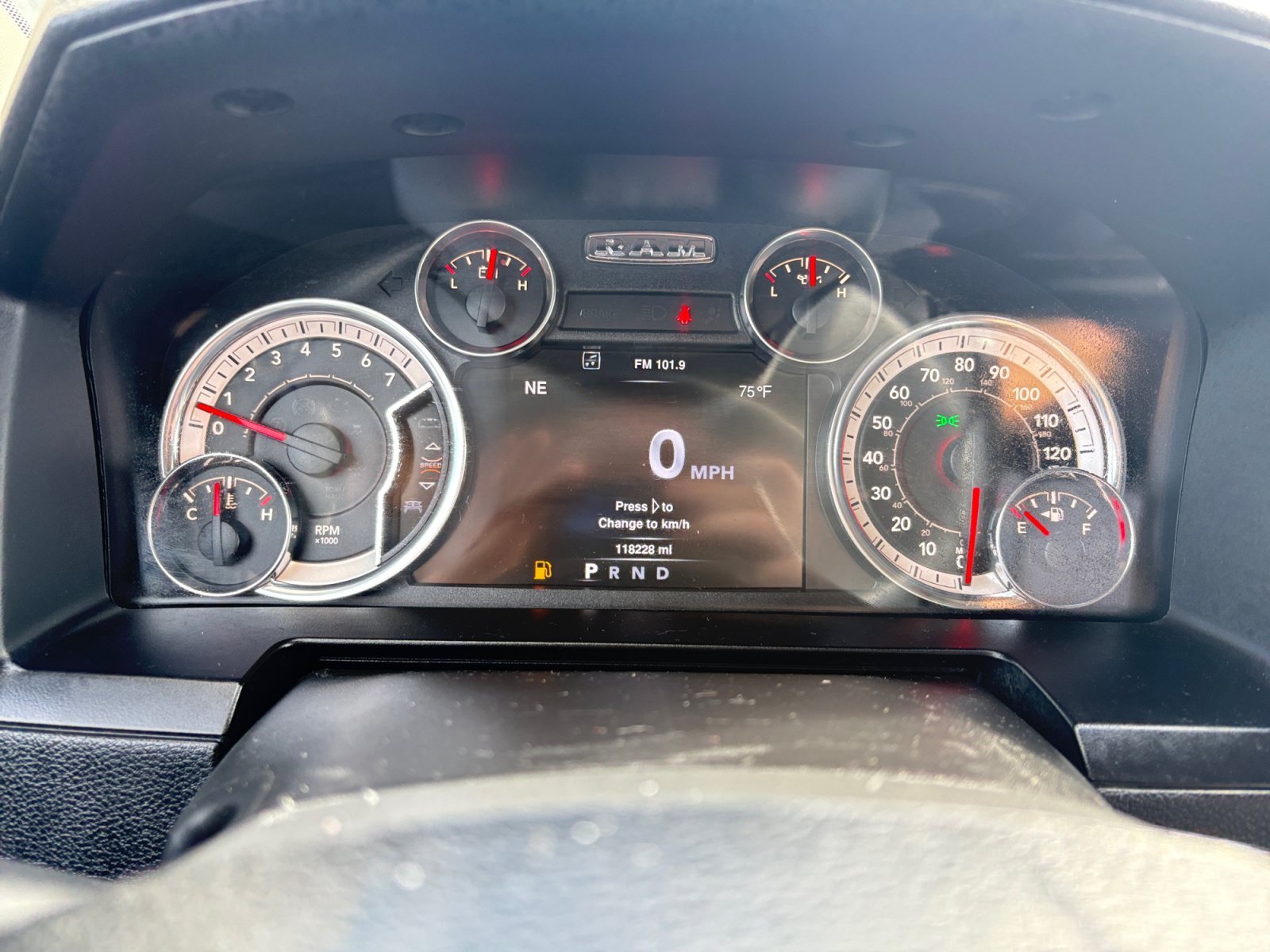 Used 2013 True Blue Pearl Ram Sport image 14