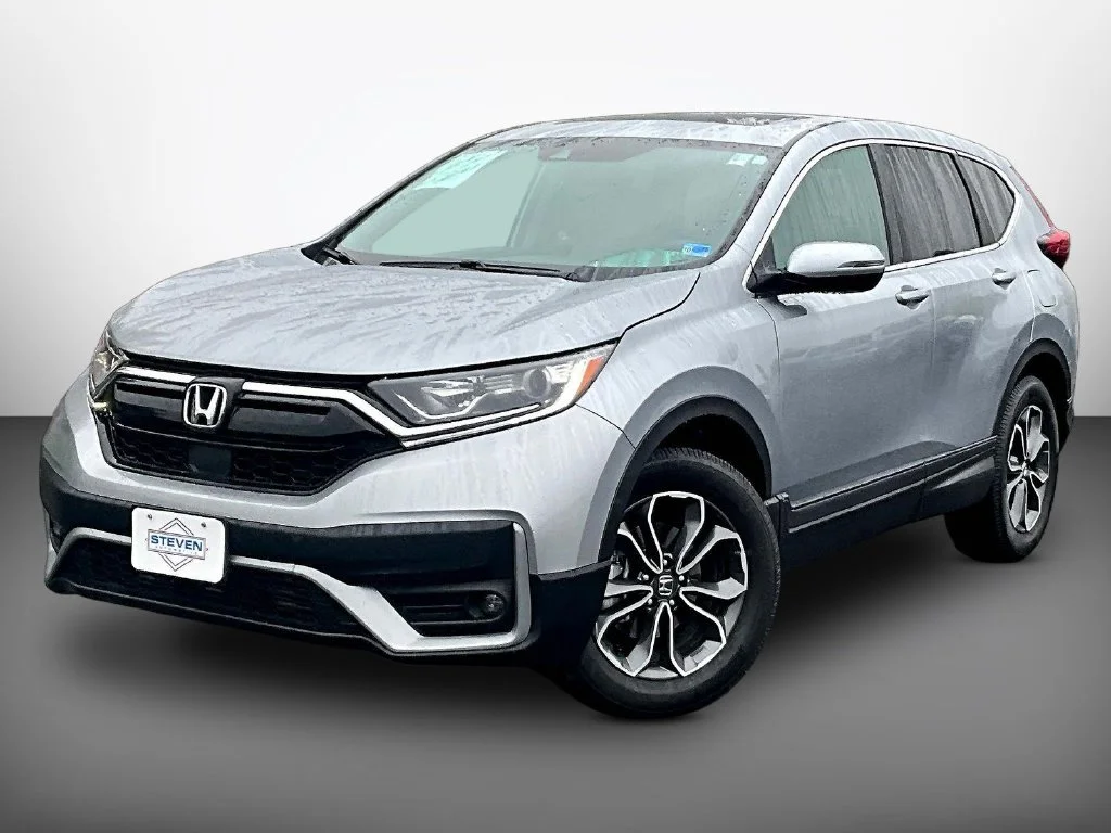Used 2021 Lunar Silver Metallic Honda EX image 3
