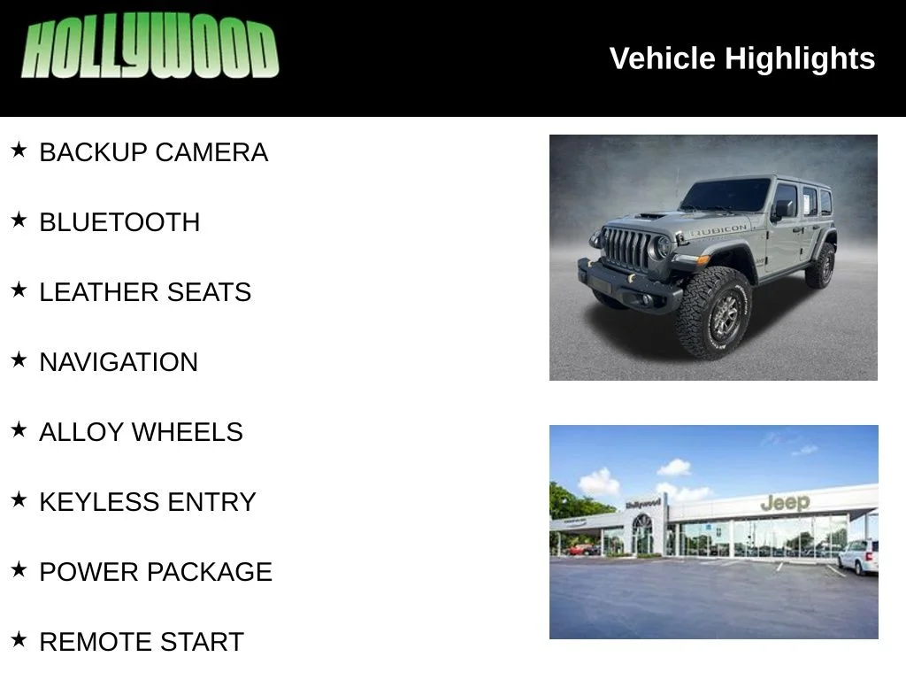 Used 2022 Gray Jeep Unlimited Rubicon 392 image 3