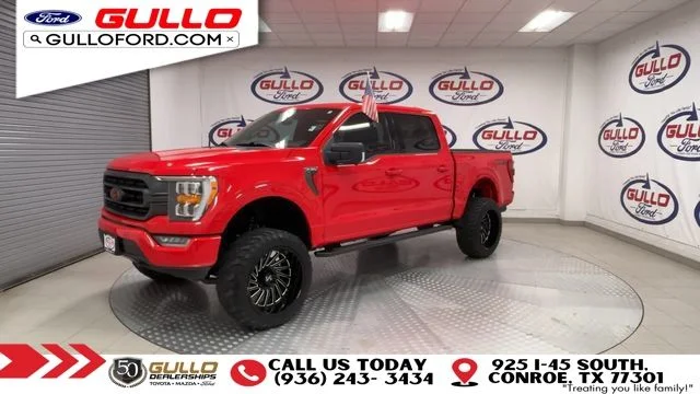 Used 2023 Race Red Ford XLT image 4