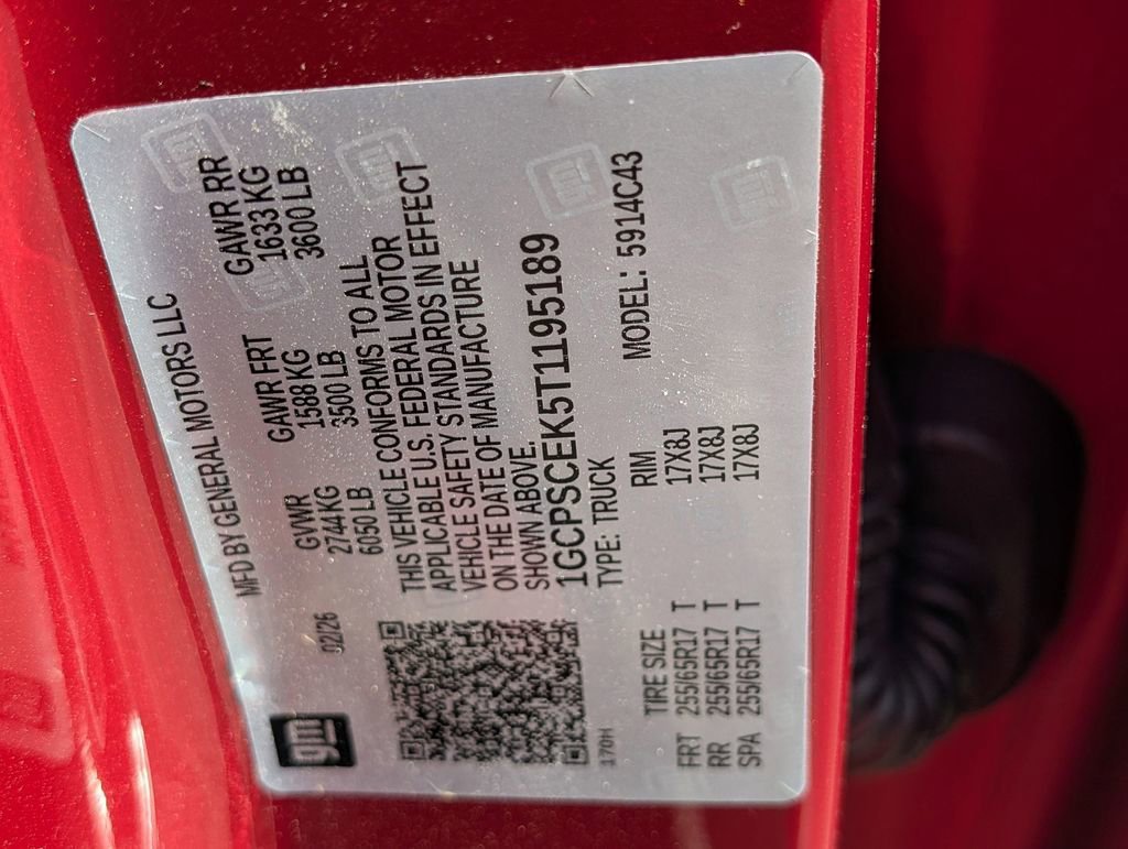 New 2026 Radiant Red Tintcoat Chevrolet LT image 29