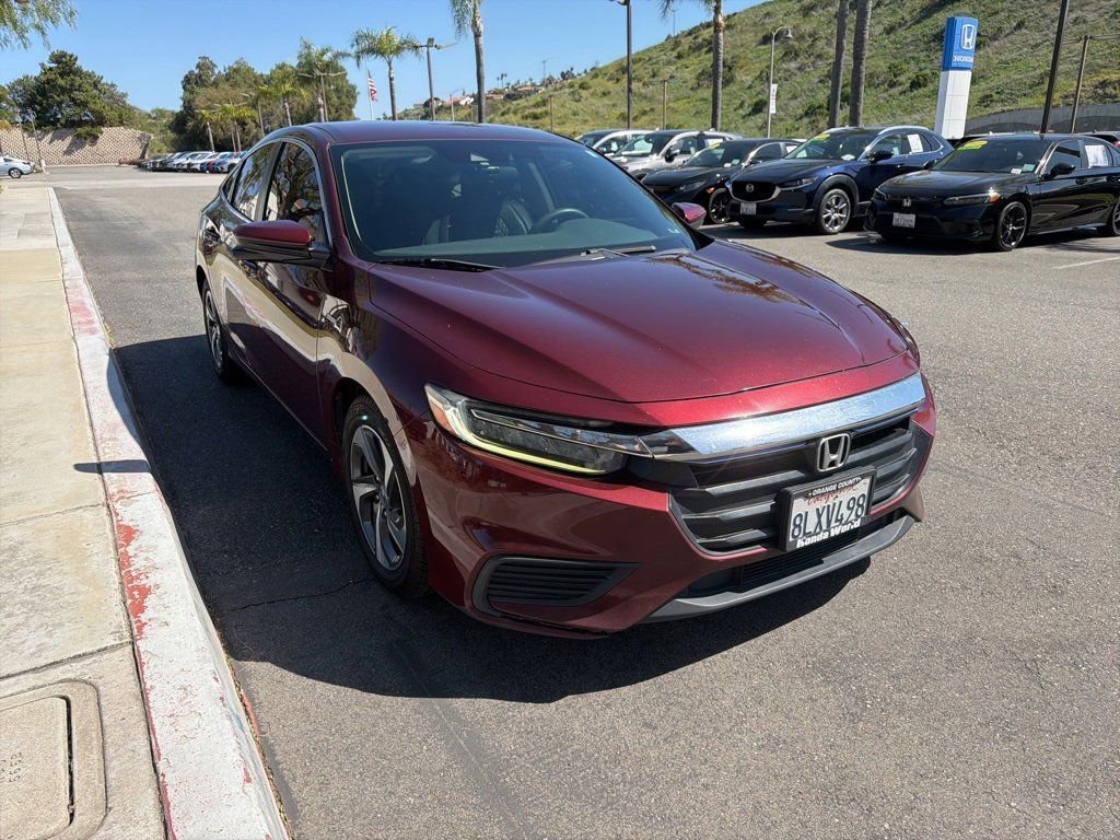 Used 2019 Honda Insight EX with VIN 19XZE4F5XKE023315 for sale in San Juan Capistrano, CA