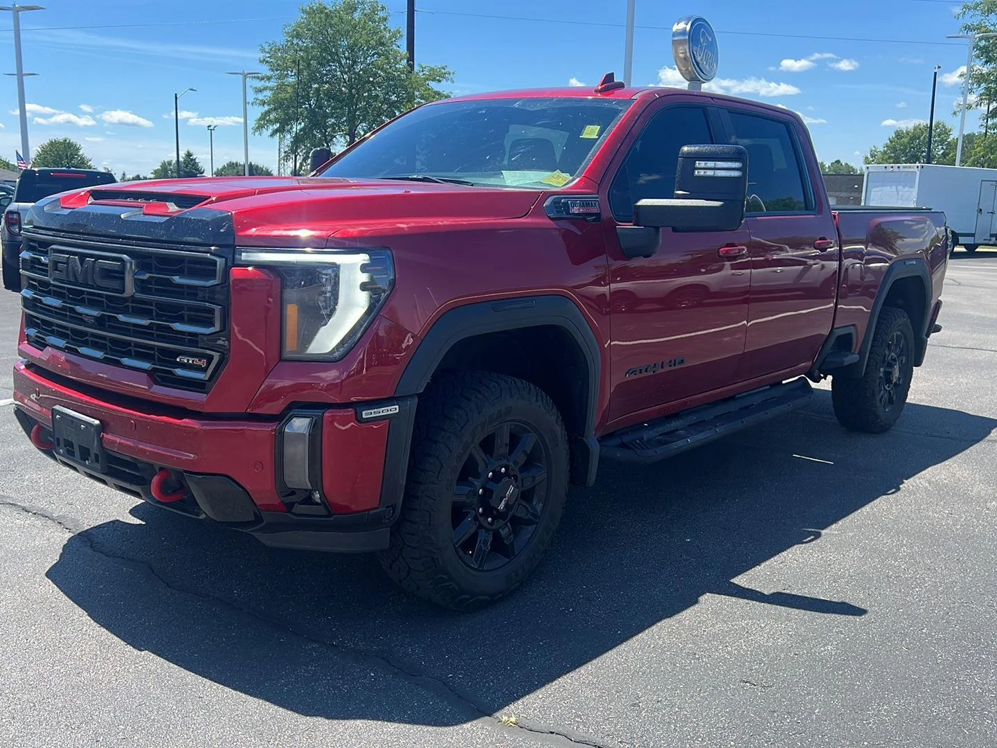 Used 2024 Volcanic Red Tintcoat GMC AT4 image 17
