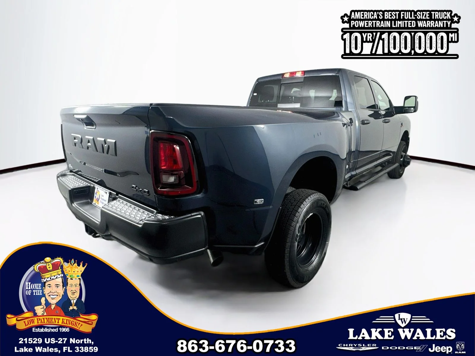 New 2026 Forged Blue Metallic Exterior Paint RAM TRADESMAN image 7