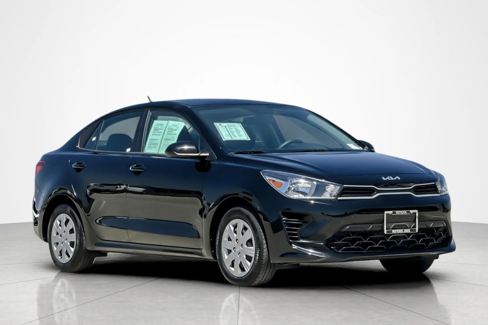 Used 2022 BLACK Kia LX image 7