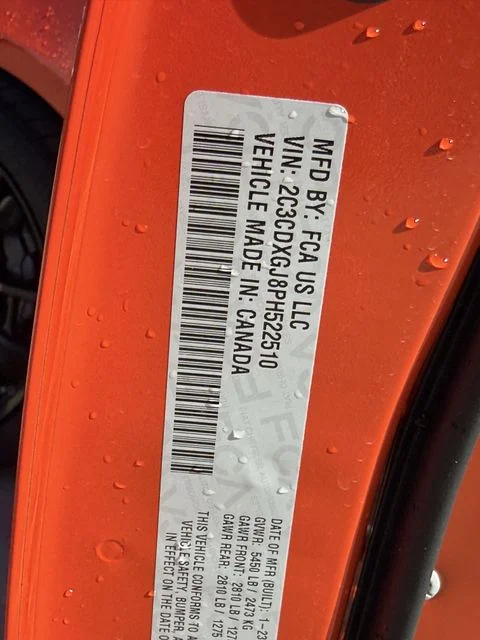 Used 2023 Orange Dodge R/T Scat Pack image 27