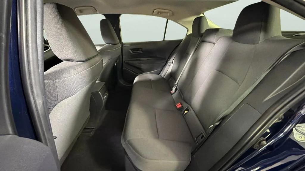 Used 2025 Blue Toyota Hybrid LE image 26